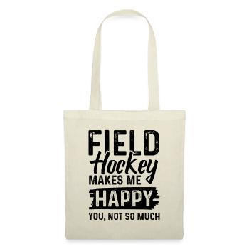 feldhockey sport - Stoffbeutel - Natur - Vorne
