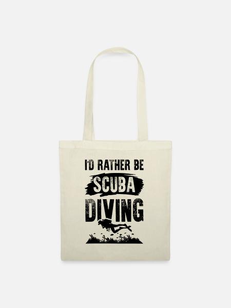 Tauchen scuba diving - Stoffbeutel - Natur