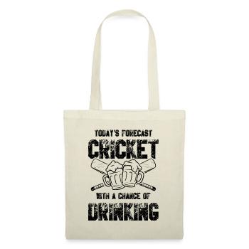 cricket trinken - Stoffbeutel - Natur - Vorne