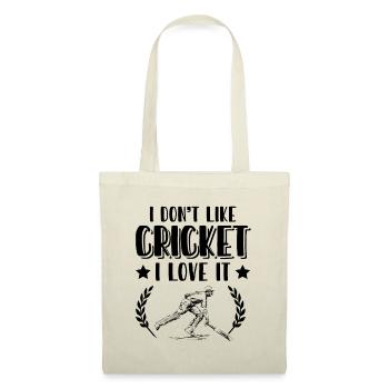 liebe cricket - Stoffbeutel - Natur - Vorne