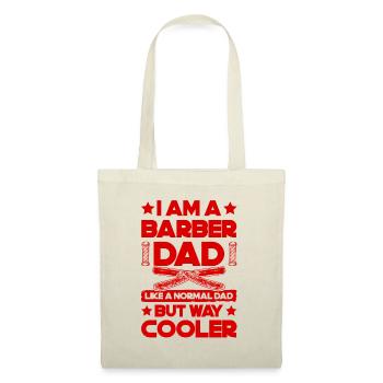 Barber Dad - Stoffbeutel - Natur - Vorne