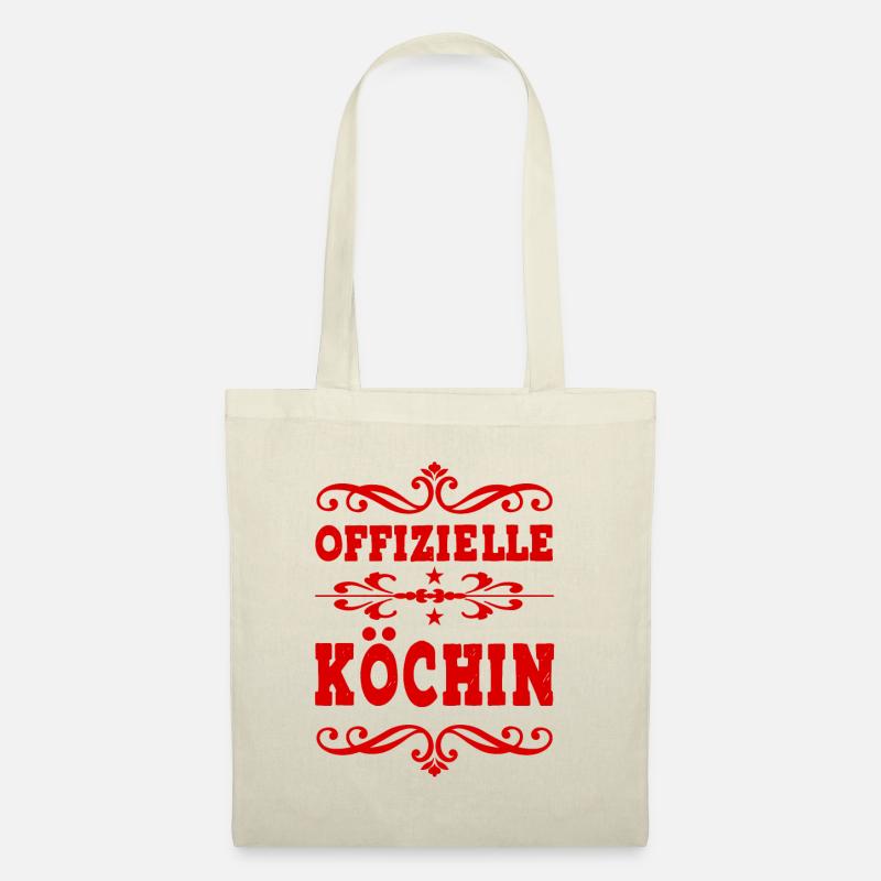 Premium Köchin - Stoffbeutel - Natur