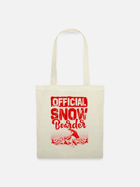Official Snowboarder - Stoffbeutel - Natur