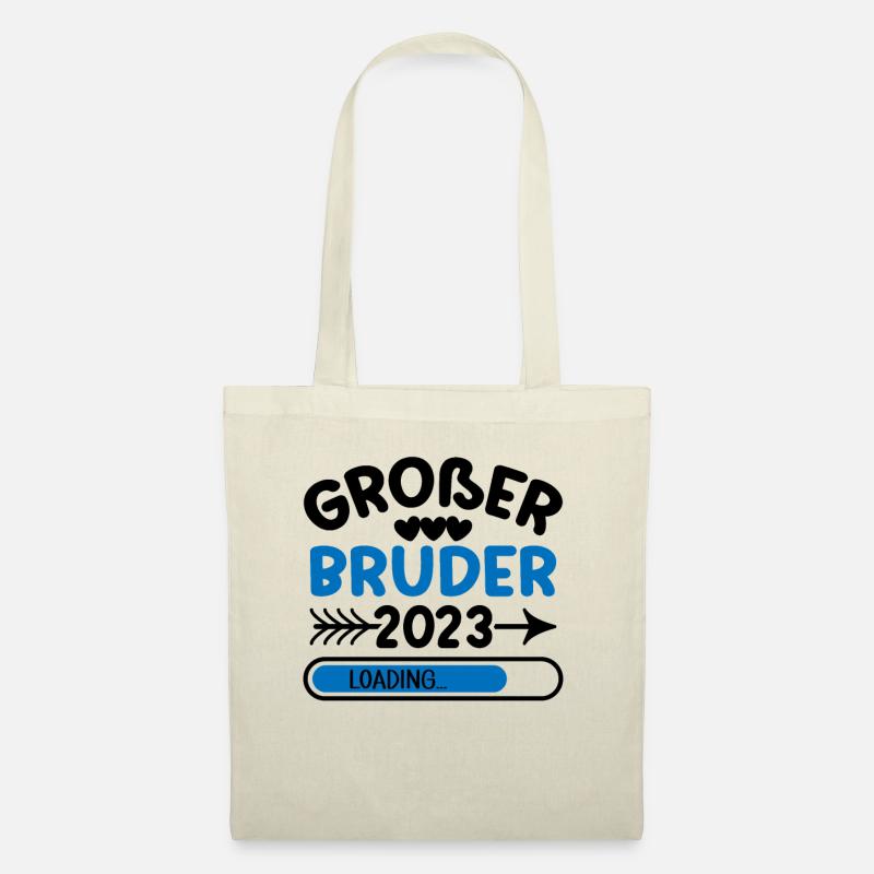 Großer Bruder 2023 - Stoffbeutel - Natur