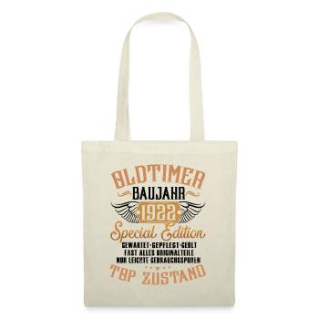 Oldtimer Baujahr 1922 - Stoffbeutel - Natur - Vorne
