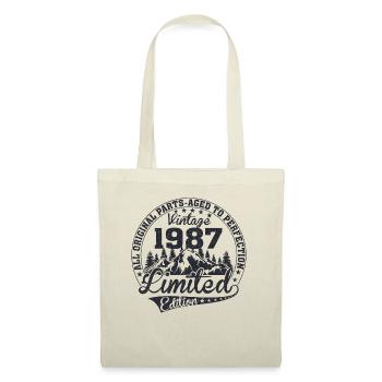Original since 1987 Vintage Retro Birthday - Tote Bag - nature - Front