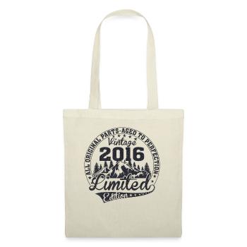 Born 2016 Vintage Retro Anniversary - Tote Bag - nature - Front