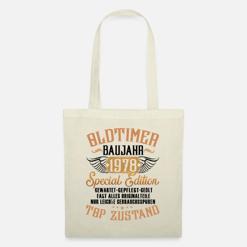 oldtimer 1978 originalzustand - Stoffbeutel - Natur
