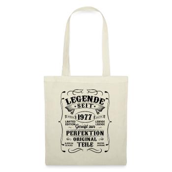 1977 Vintage Original 1977 Geburtstagsgeschenk - Stoffbeutel - Natur - Vorne