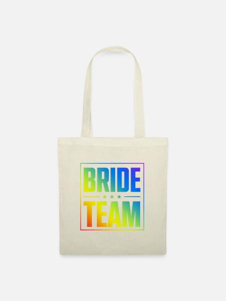 Bride Team - Stoffbeutel - Natur