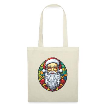 Santa Claus Colorful Santa Christmas - Tote Bag - nature - Front