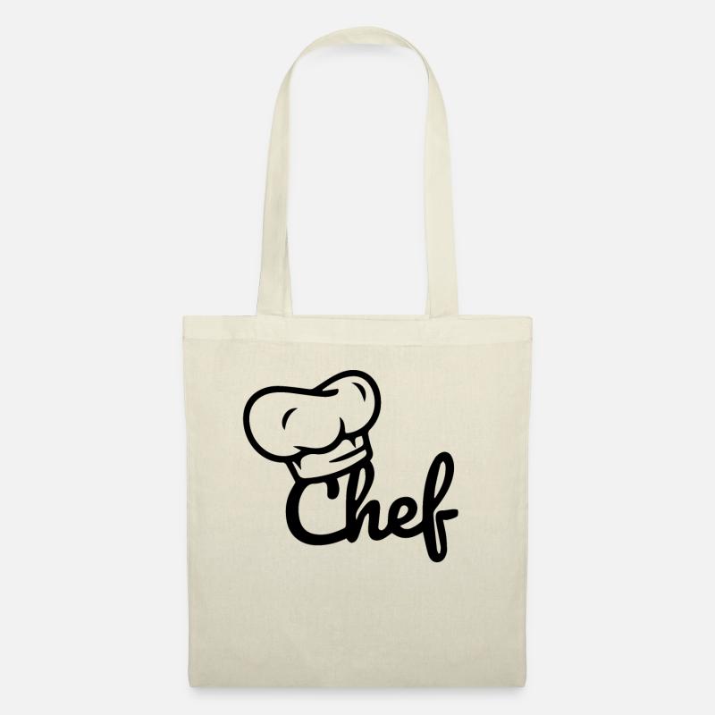 Personalisierter Küchenchef - Stoffbeutel - Natur