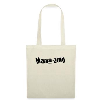 Mama-zing Merveille de Maman - Sac en tissu - nature - Devant