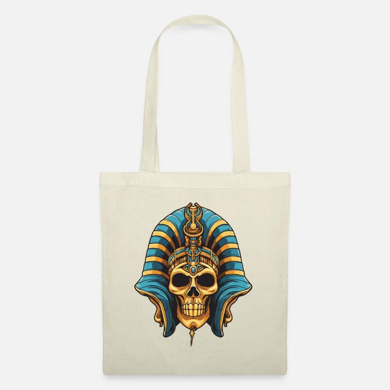 Pharao Totenkopf - Stoffbeutel - Natur