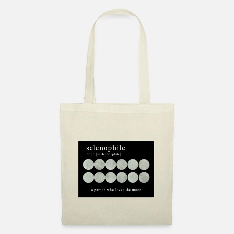 selenophile moon - Stoffbeutel - Natur