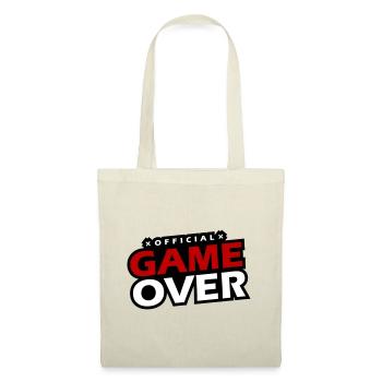 Game Over Slogan - Tote Bag - nature - Front