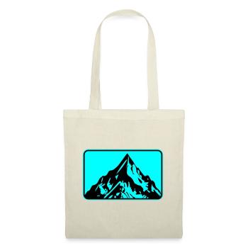 Berg Symbol Landschaft - Stoffbeutel - Natur - Vorne