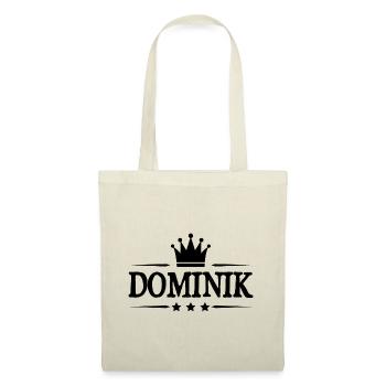 Dominik - Stoffbeutel - Natur - Vorne