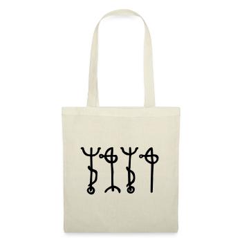 Draumstafir, Magical Dream Sigil, Prophetic Dreams - Sac en tissu - nature - Devant