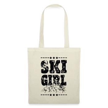 Ski Girl - Sac en tissu - nature - Devant