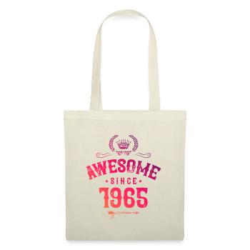 1965 awesome since - Stoffbeutel - Natur - Vorne