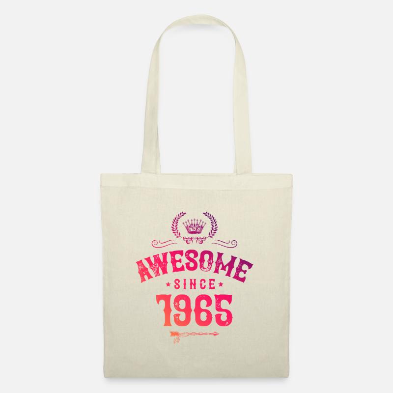 1965 awesome since - Tote Bag - nature
