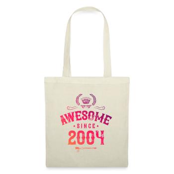 2004 awesome since - Stoffbeutel - Natur - Vorne