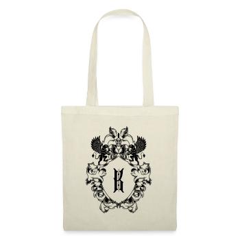 Armoiries de la lettre K - Sac en tissu - nature - Devant