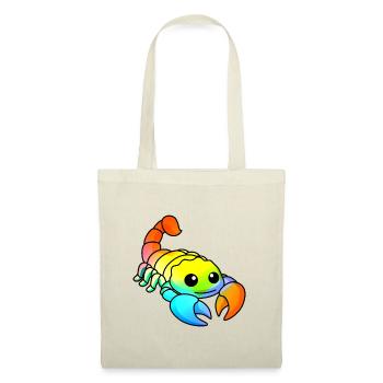 Scorpion Comic Animal - Sac en tissu - nature - Devant
