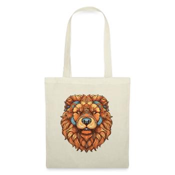 Portrait de chien Chow Chow - Sac en tissu - nature - Devant