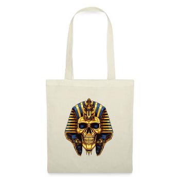 Symbole du crâne de pharaon - Sac en tissu - nature - Devant
