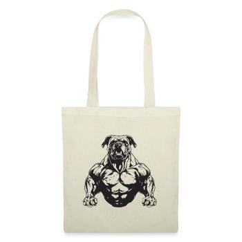 Dog Muscles Dog Workout Gym - Tote Bag - nature - Front