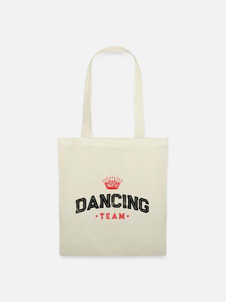 Dancing Team - Stoffbeutel - Natur