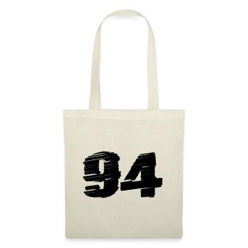 94 Maillot numéro - Sac en tissu - nature - Devant