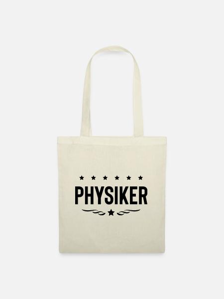 Physiker Beruf - Stoffbeutel - Natur