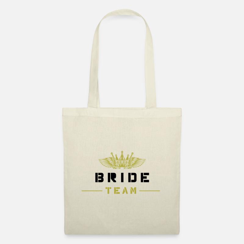 Bride Team - Stoffbeutel - Natur