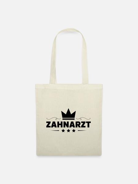 Zahnarzt Beruf - Stoffbeutel - Natur
