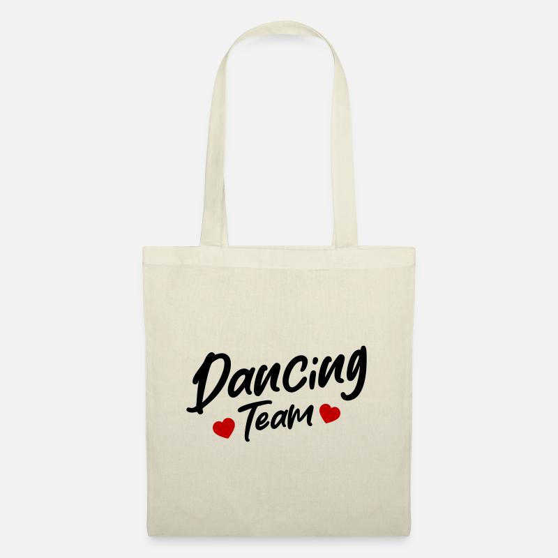 Dancing Team - Stoffbeutel - Natur