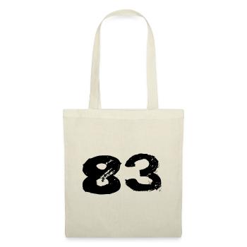 83 Maillot numéro - Sac en tissu - nature - Devant