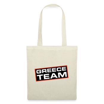 Greece Team - Stoffbeutel - Natur - Vorne