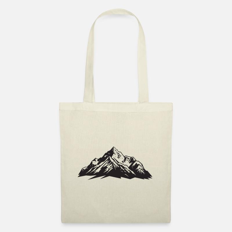 Mountains Symbol - Stoffbeutel - Natur
