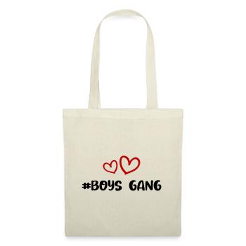 Boys Gang Herz Liebe - Stoffbeutel - Natur - Vorne