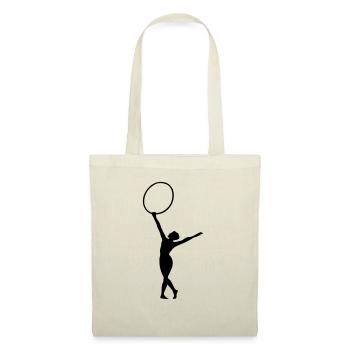 gymnast sport - Stoffbeutel - Natur - Vorne