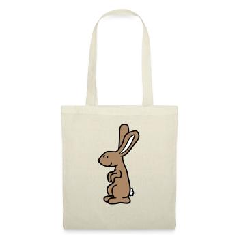 Bunny Rabbit Bunny Cartoon Small Animal Cute - Tote Bag - nature - Front