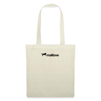 malilove - Stoffbeutel - Natur - Vorne