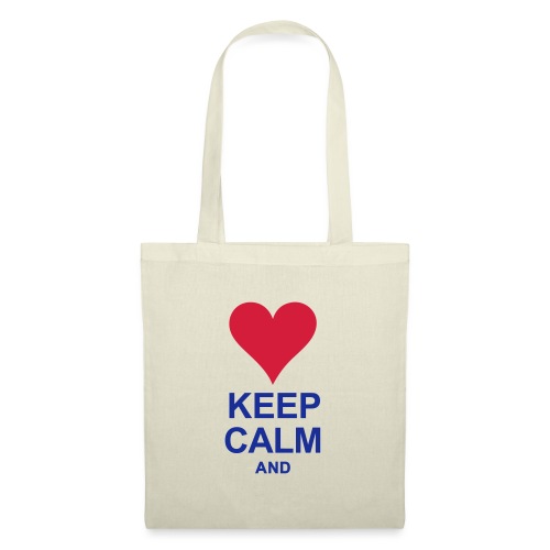 Be calm and write your text - Tote Bag