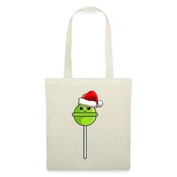 Lollipop Christmas Comic Noël - Sac en tissu - nature - Devant