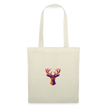 Retro Deer Revolt - Tote Bag - nature - Front