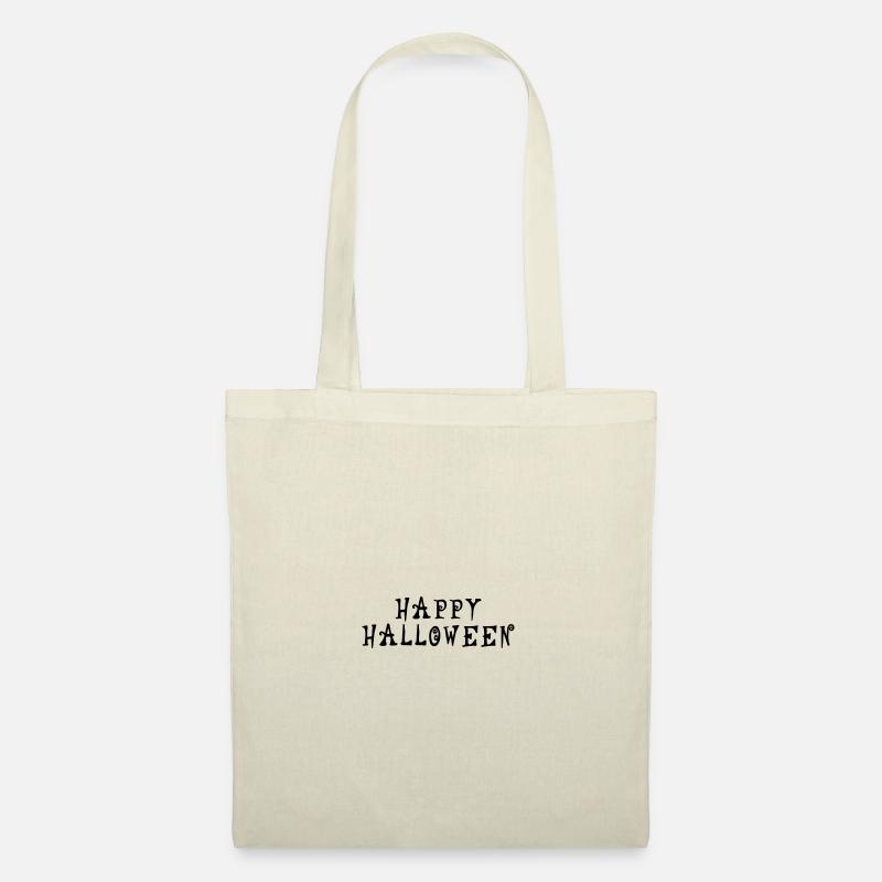 Happy Halloween - Stoffbeutel - Natur