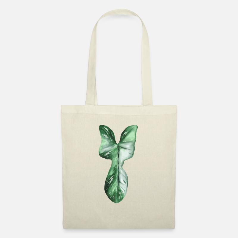 Philodendron Florida Ghost Variegata - Stoffbeutel - Natur